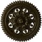 Ekena Millwork York Ceiling Medallion (Fits Canopies up to 3 5/8"), Hand-Painted Green Gold, 21 5/8"OD x 2 1/2"P CM21YOGGS - alternate 1